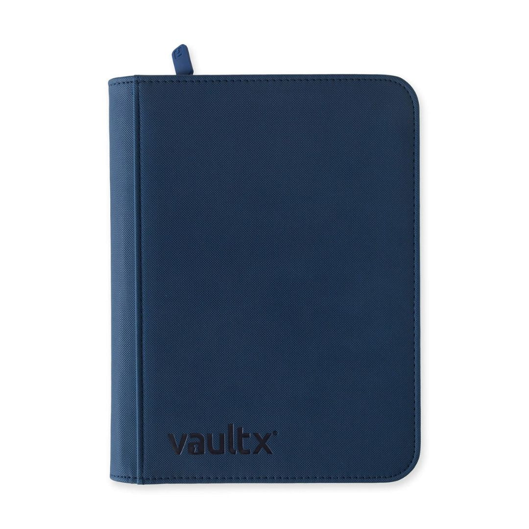 Binder Vault X 4-Pocket Zip Azul Escuro - 160 Cartas