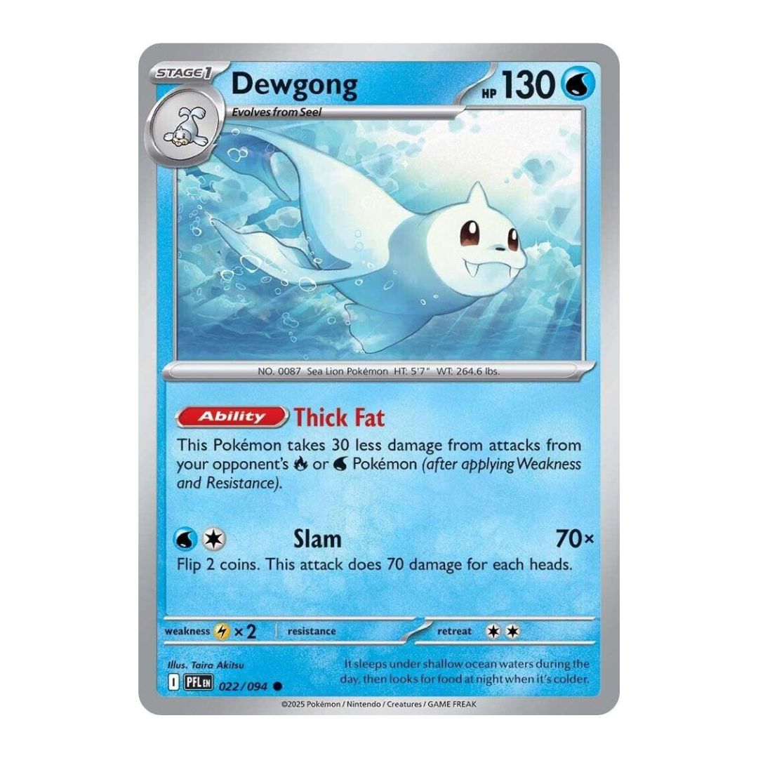 Dewgong - 022/094 - Reverse Holo