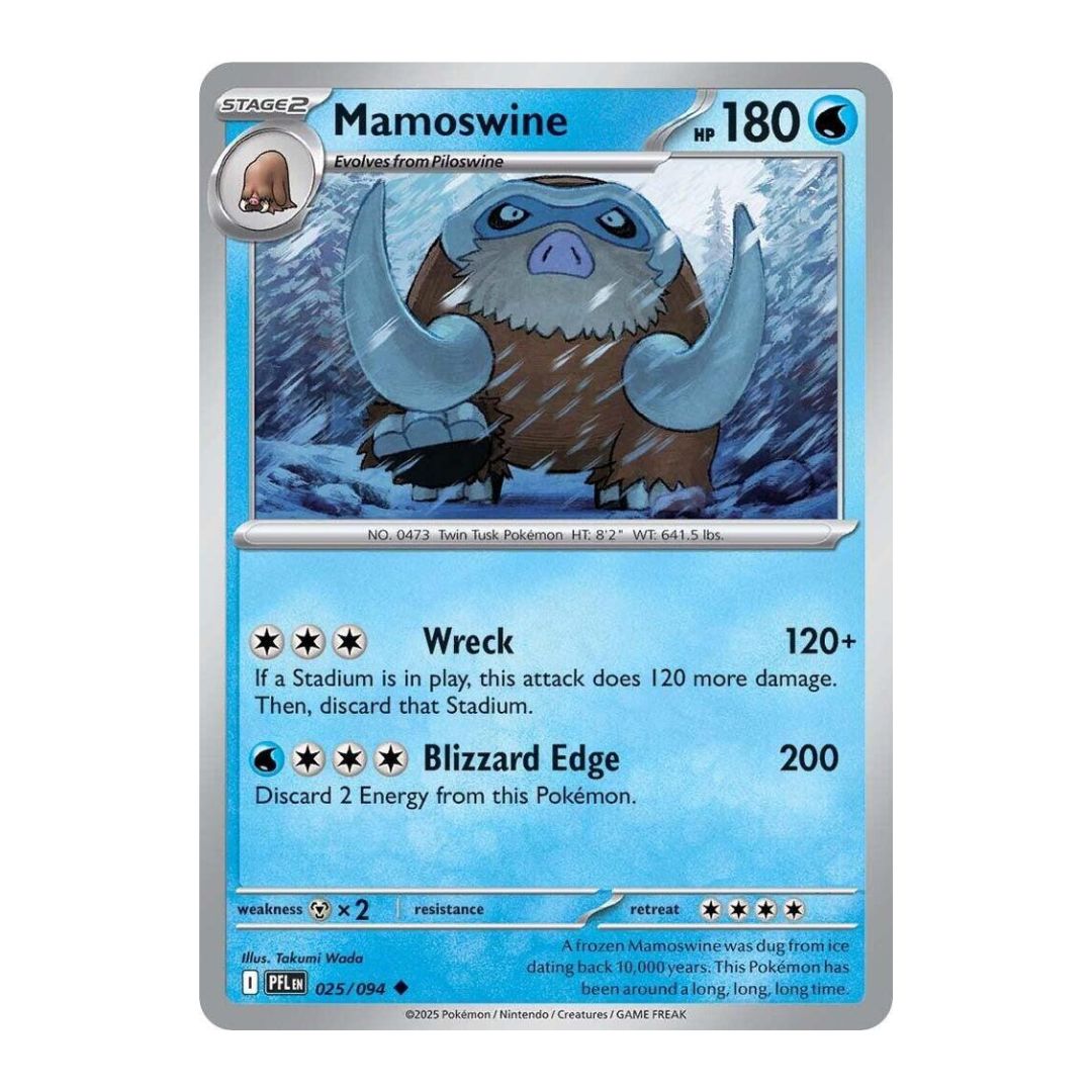 Mamoswine - 025/094 - Reverse Holo