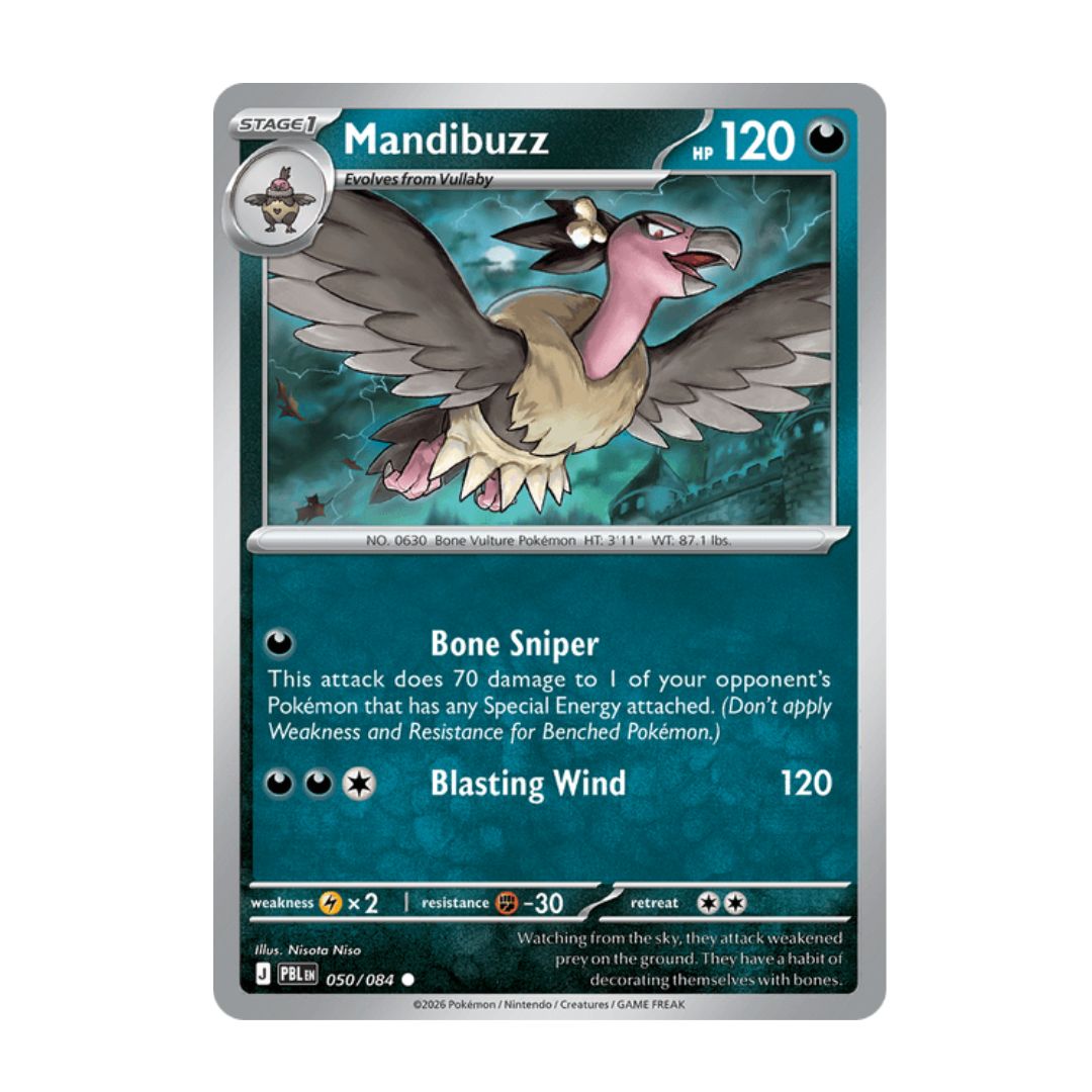 Mandibuzz - 050/084 - Reverse Holo