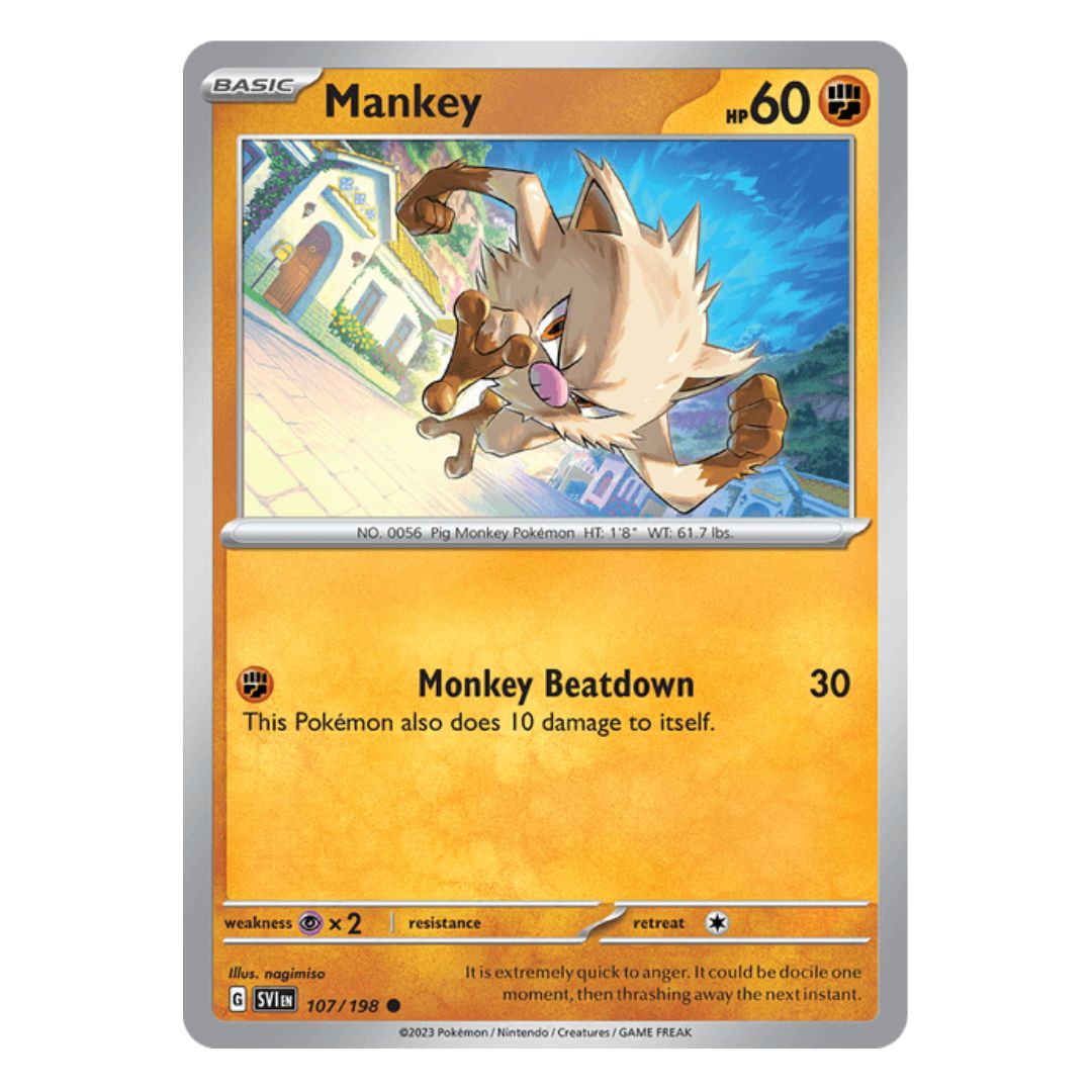 Mankey - 107/198