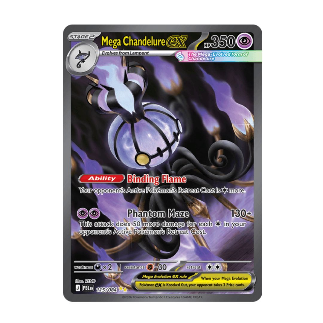Mega Chandelure ex - 115/084