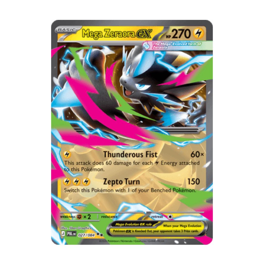 Mega Zeraora ex - 027/084