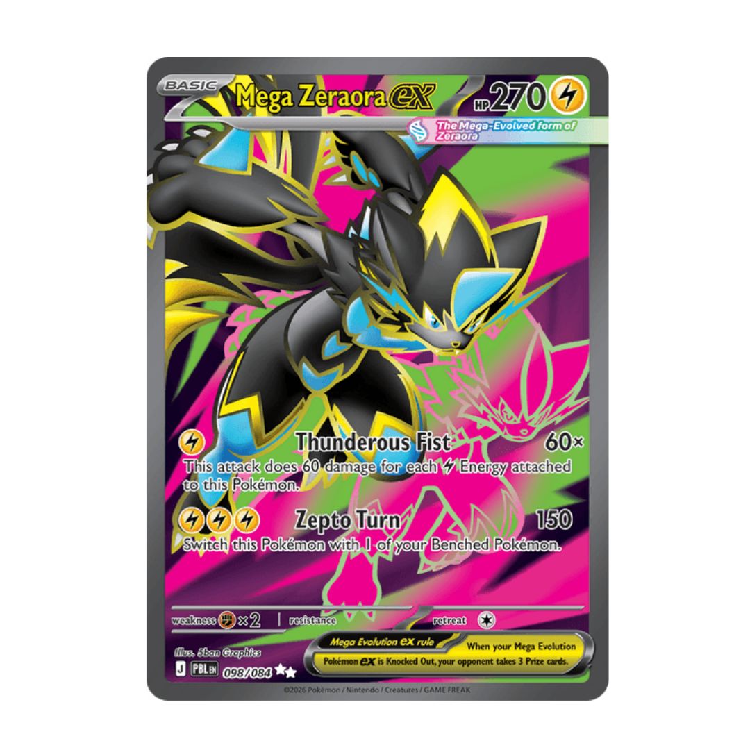 Mega Zeraora ex - 098/084