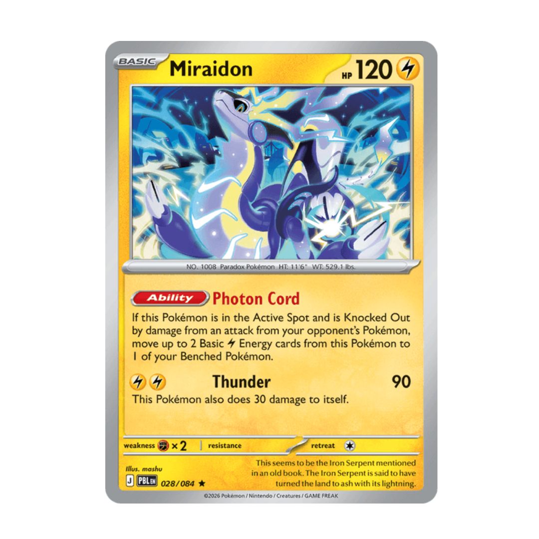 Miraidon - 028/084 - Reverse Holo