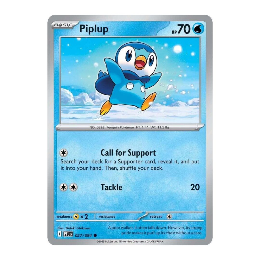 Piplup - 027/094 - Reverse Holo
