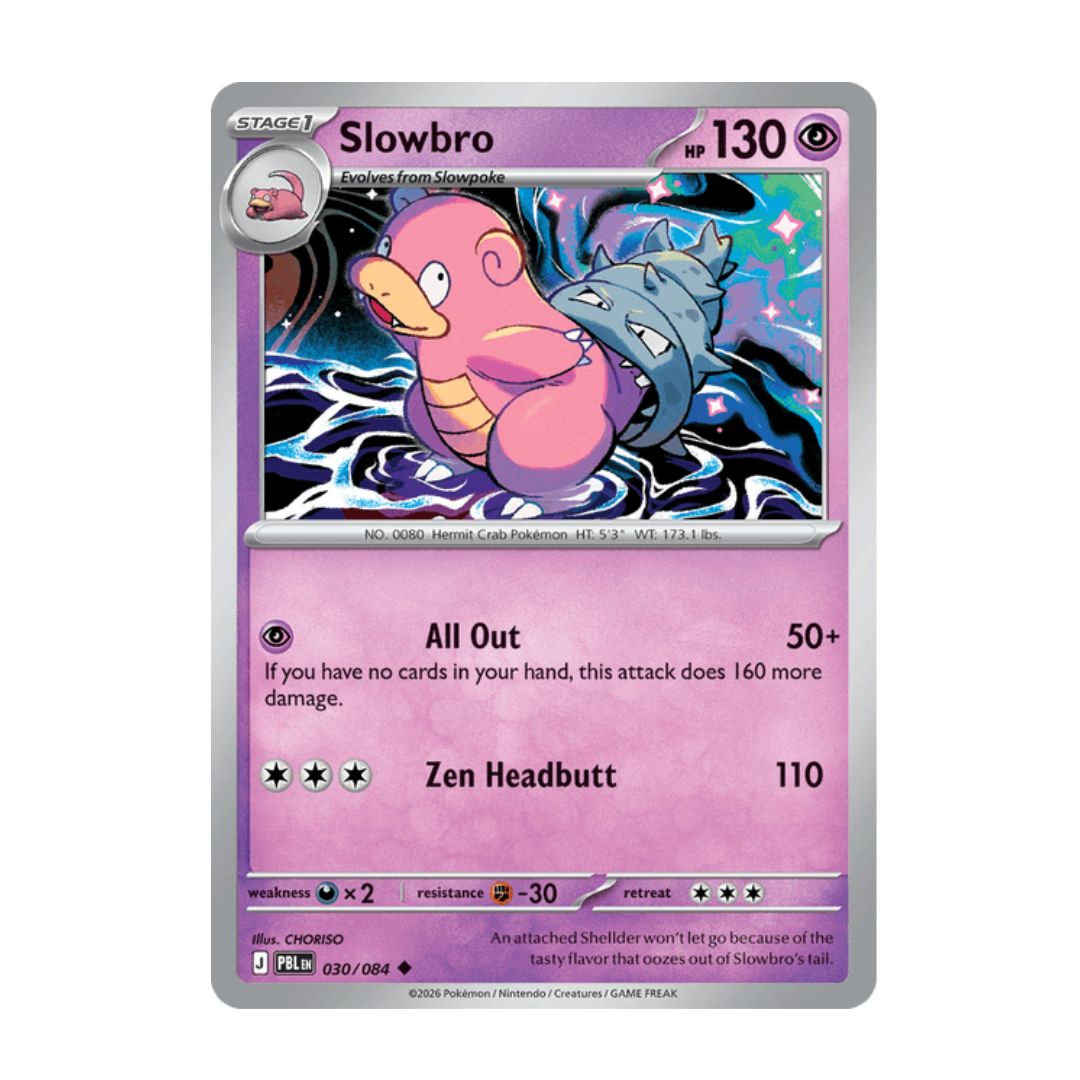 Slowbro - 030/084 - Reverse Holo