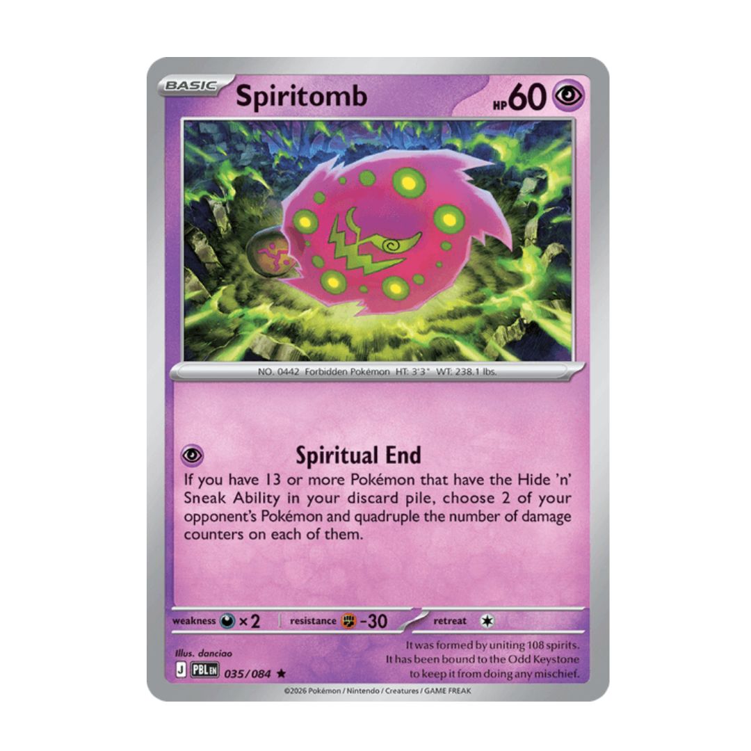Spiritomb - 035/084 - Holo