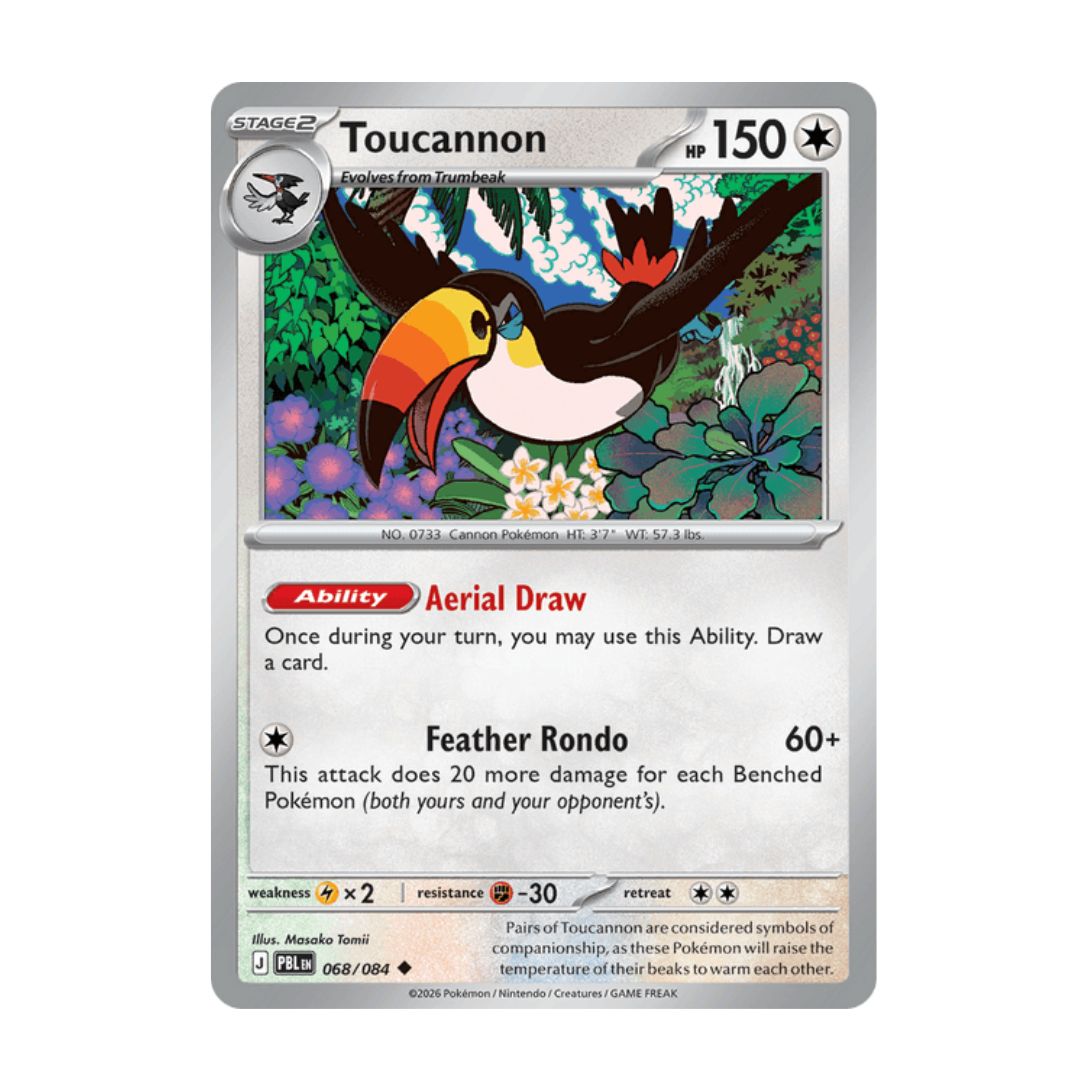 Toucannon - 068/084 - Reverse Holo