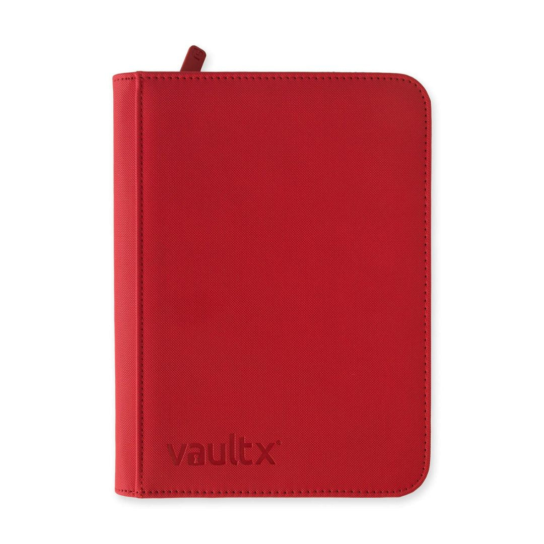 Binder Vault X 4-Pocket Zip Vermelho - 160 Cartas