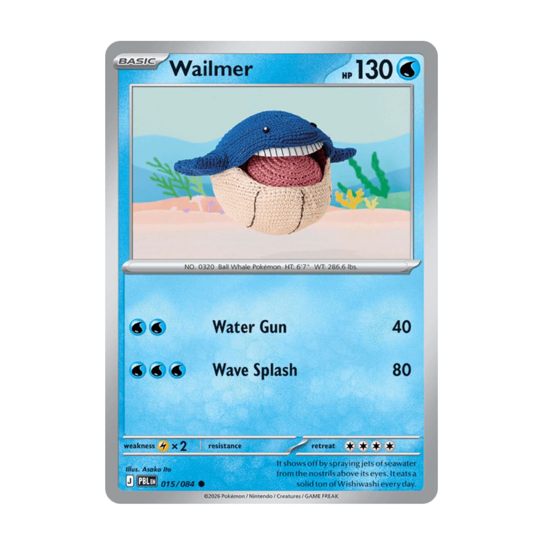 Wailmer - 015/084 - Reverse Holo