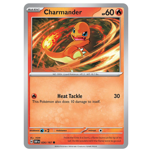 Charmander 026/197 - Reverse Holo