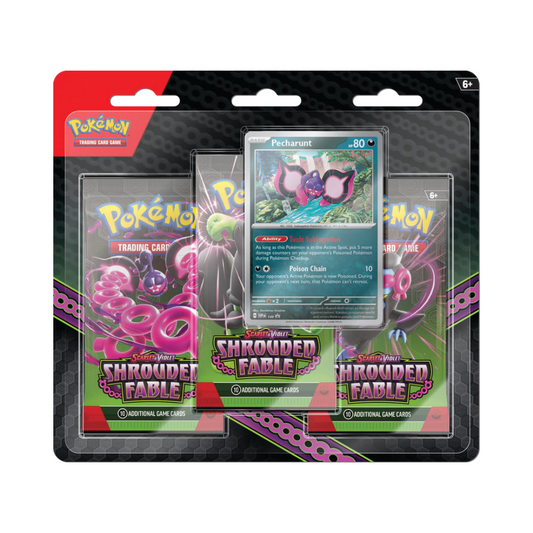 Shrouded Fable 3-Pack Blister Pecharunt
