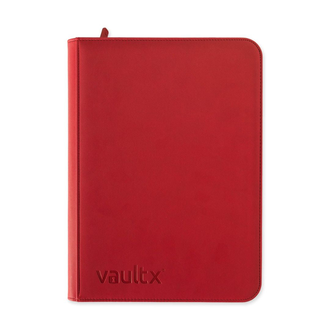 Binder Vault X 9-Pocket Zip Red