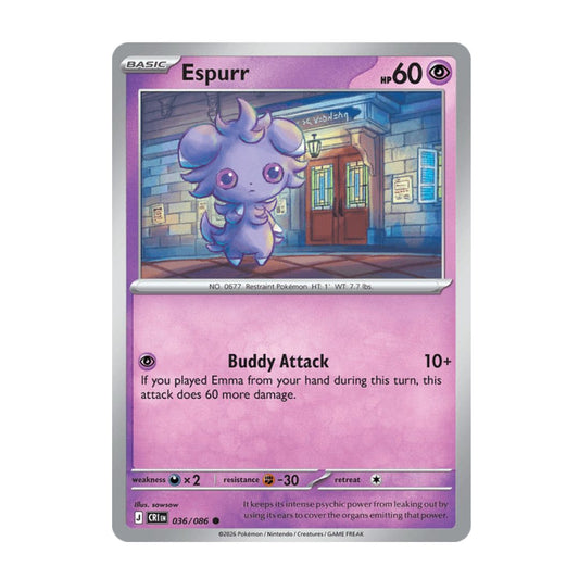 Espurr - 036/086 - Reverse Holo