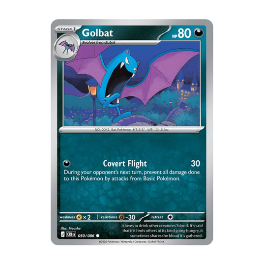 Golbat - 050/086 - Reverse Holo