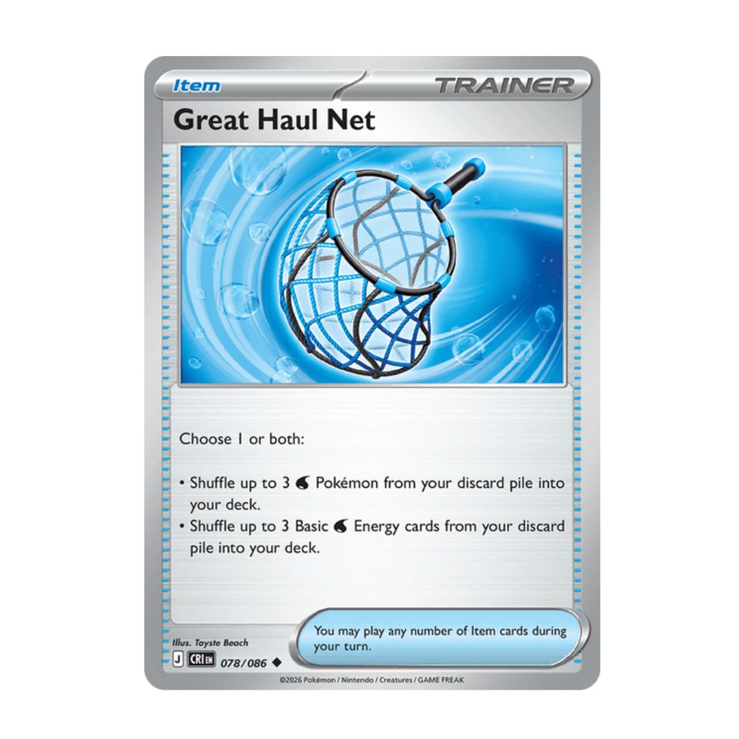 Great Haul Net - 078/086 - Reverse Holo