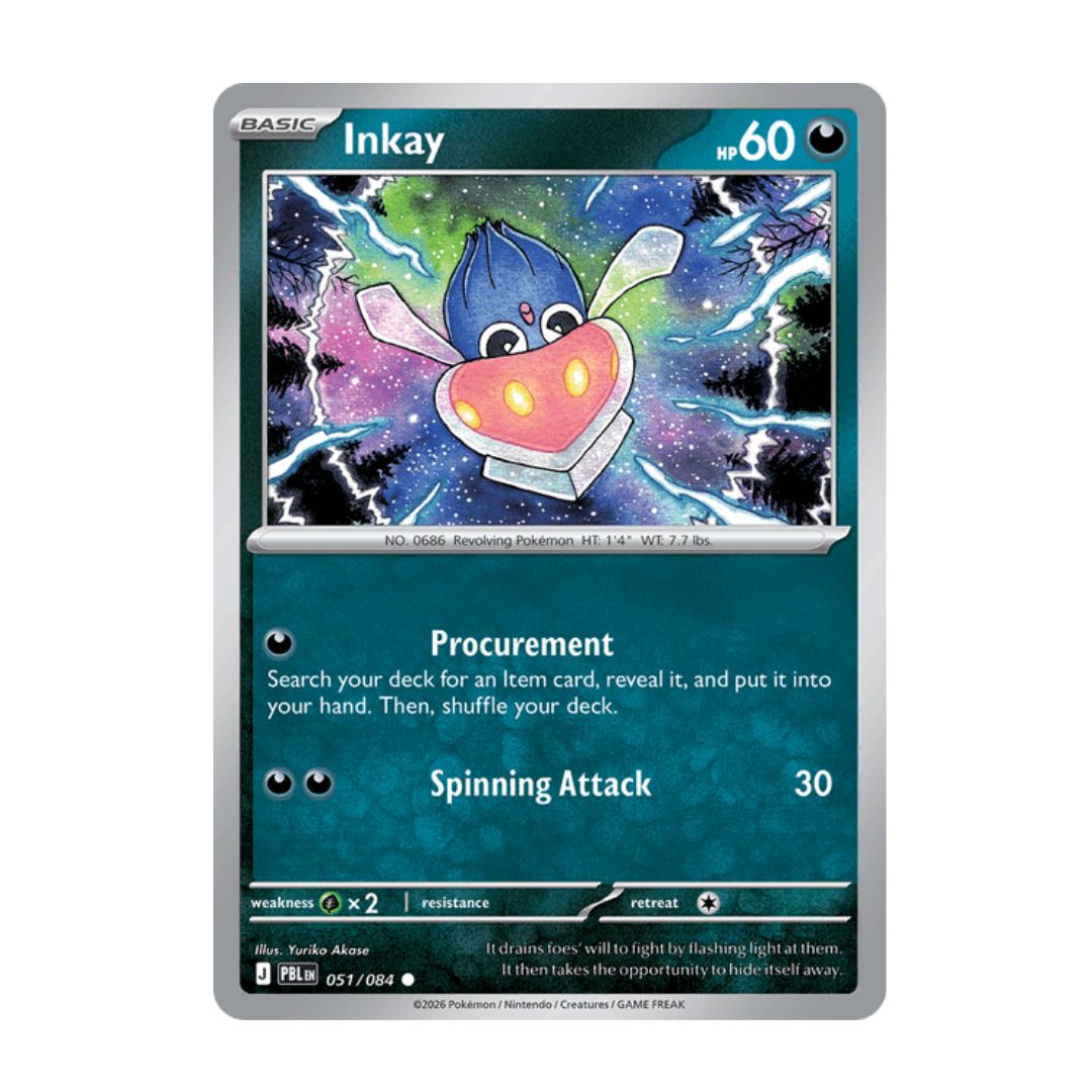 Inkay - 051/084 - Reverse Holo