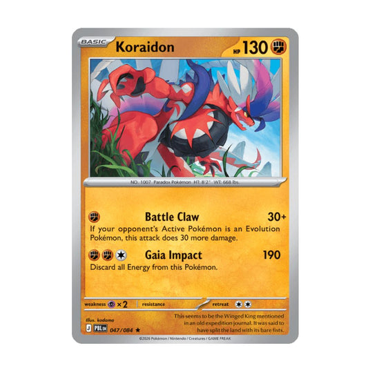 Koraidon - 047/084 - Holo