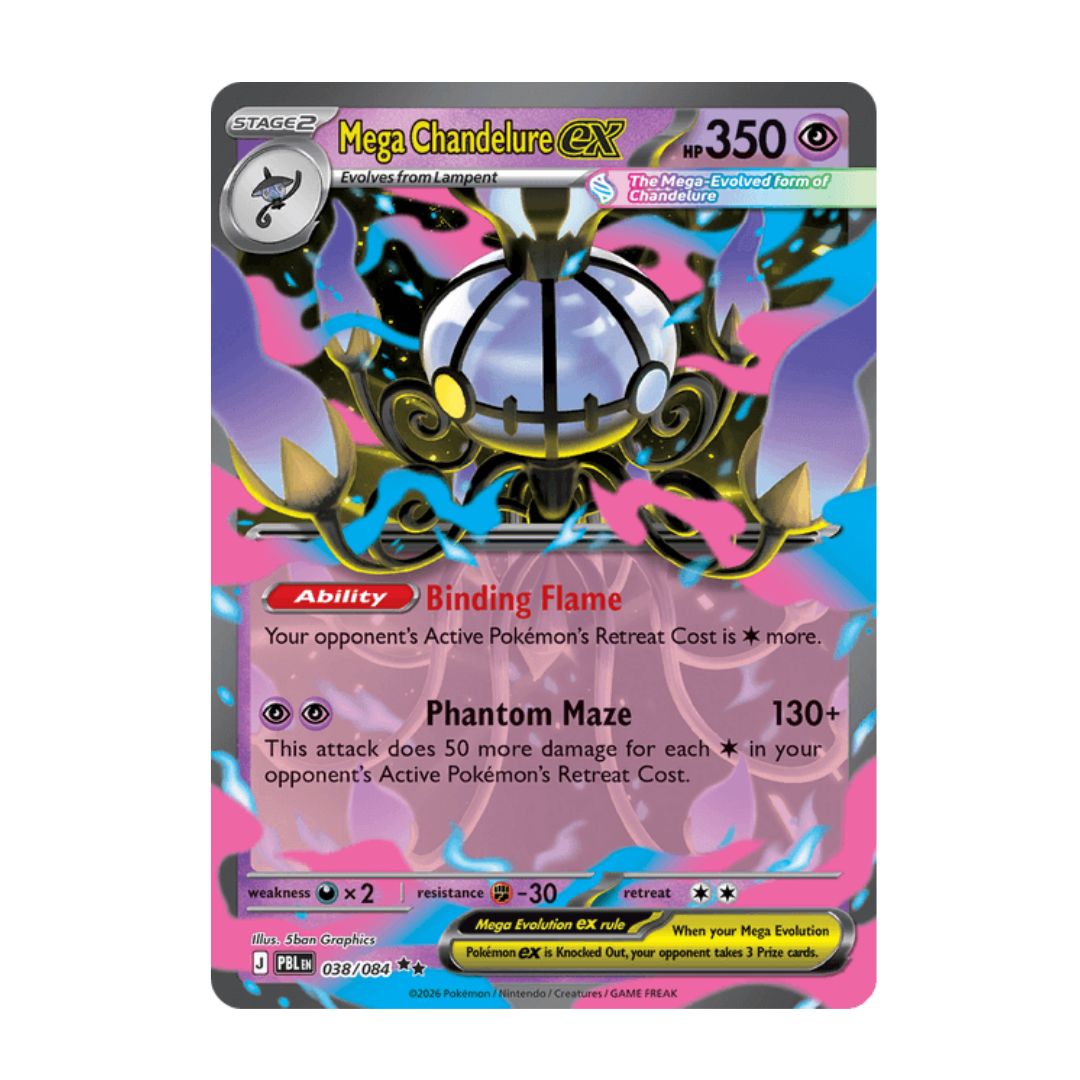 Mega Chandelure ex - 038/084