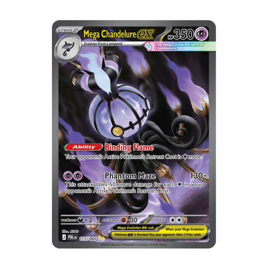 Mega Chandelure ex - 115/084