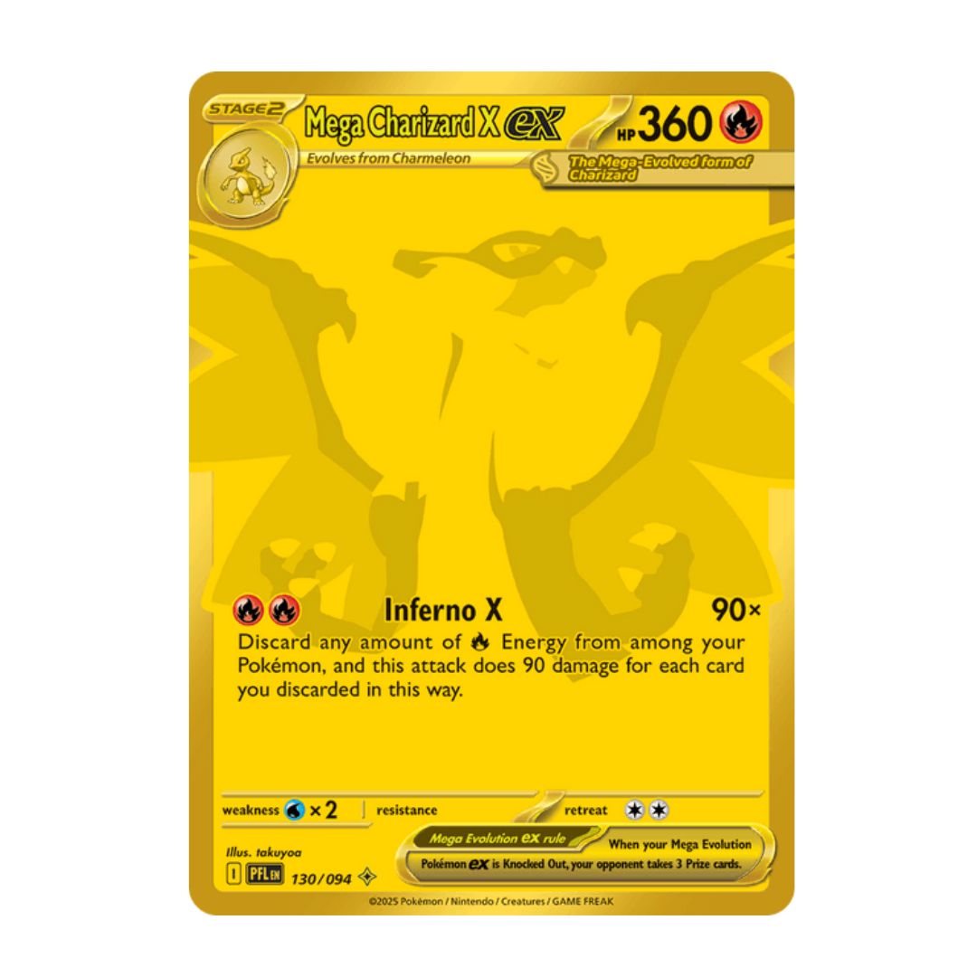 Mega Charizard X ex - 0130/094