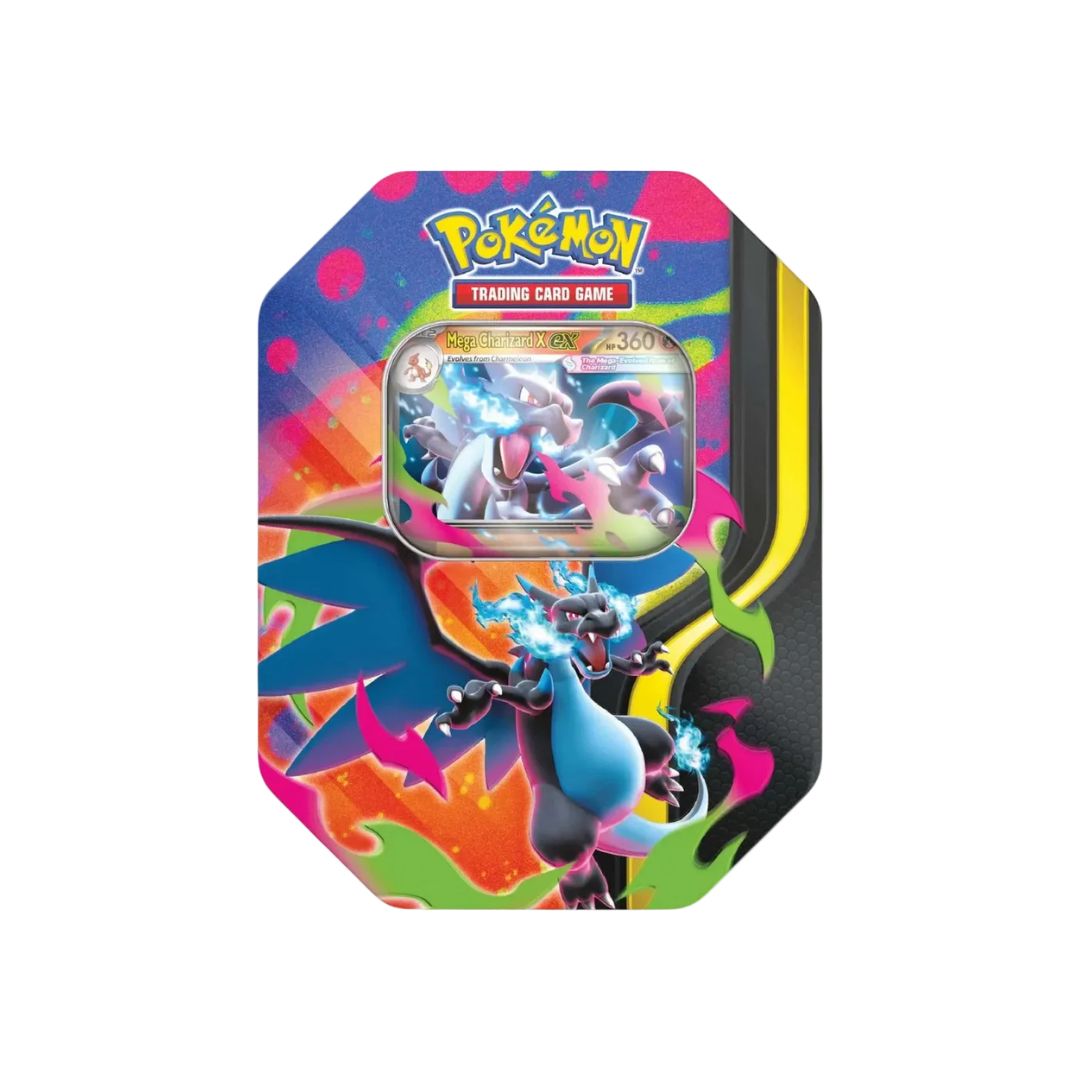 Mega Charizard X ex Tin