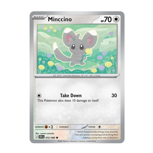 Minccino - 072/086 - Reverse Holo