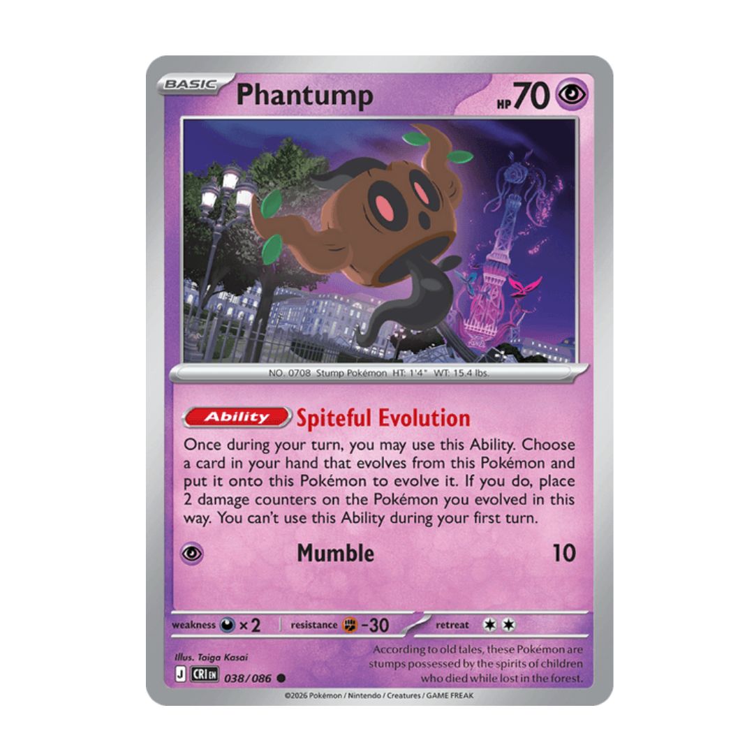 Phantump - 038/086 - Reverse Holo