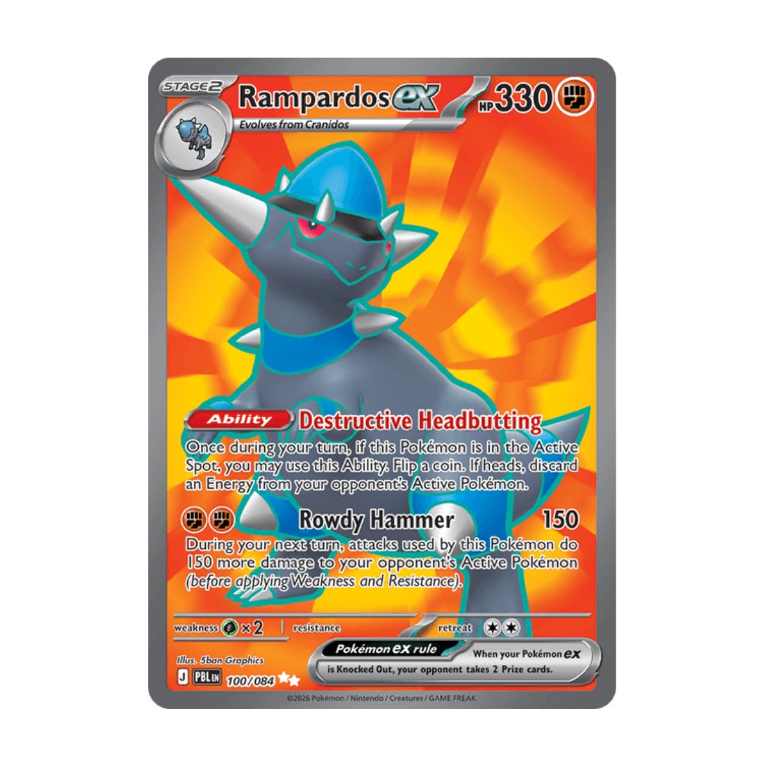 Rampardos ex - 100/084