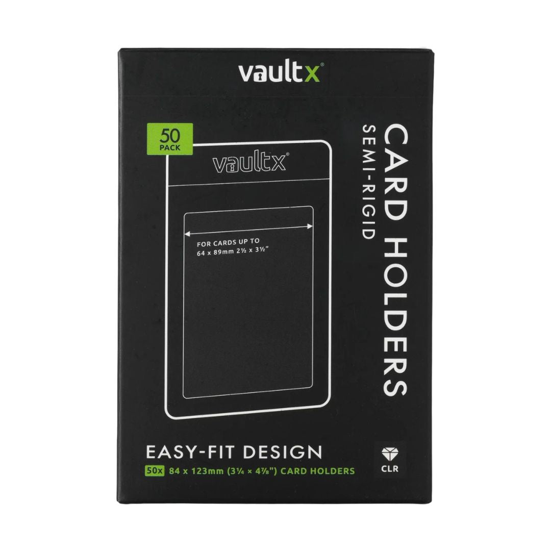 Semi-Rigid Cardholder Vault X - 50 Unidades