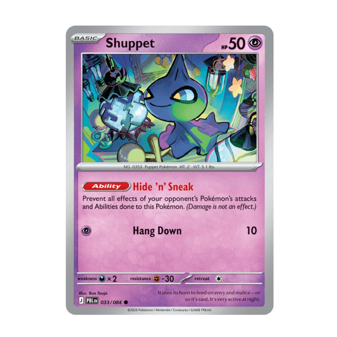 Shuppet - 033/084 - Reverse Holo