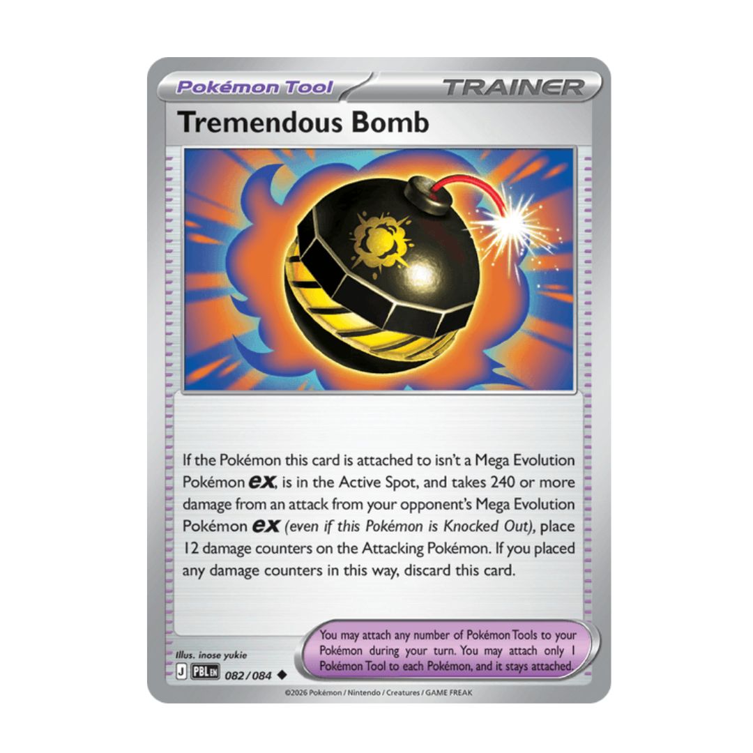 Tremendous Bomb - 082/084 - Reverse Holo