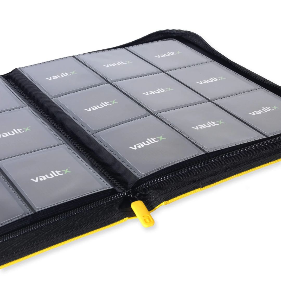 Binder Vault X 9-Pocket Zip Amarelo - 360 Cartas