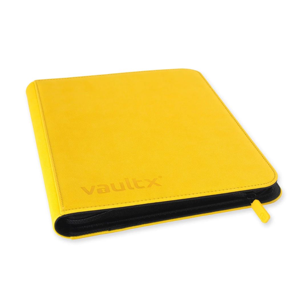 Binder Vault X 16-Pocket XXL Zip Amarelo - 1088 Cartas