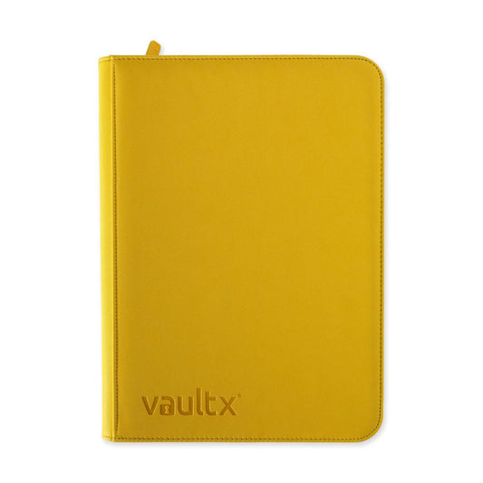 Binder Vault X 9-Pocket Zip Amarelo - 360 Cartas