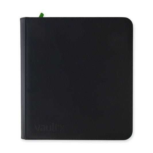 Binder Vault X 12-Pocket Zip Preto - 480 Cartas