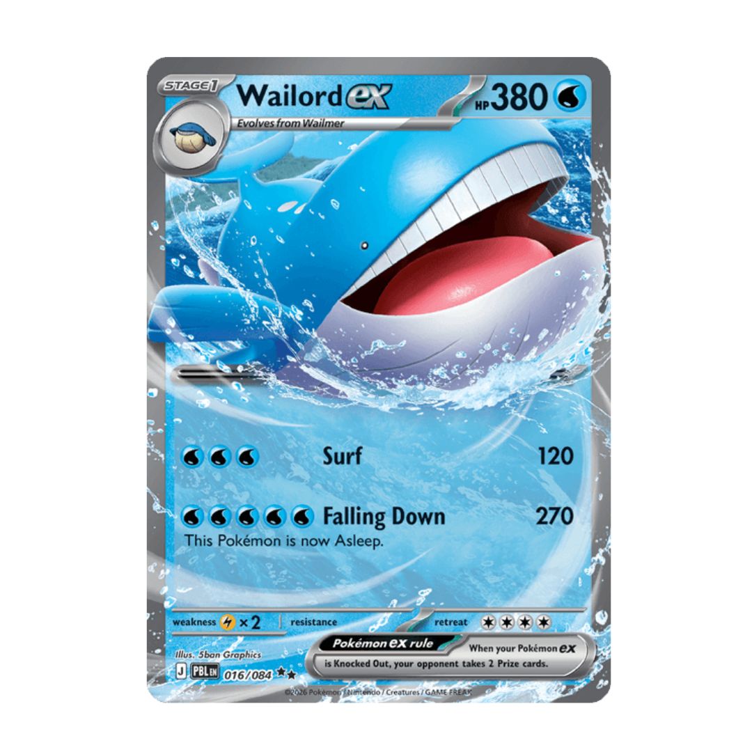 Wailord ex - 016/084